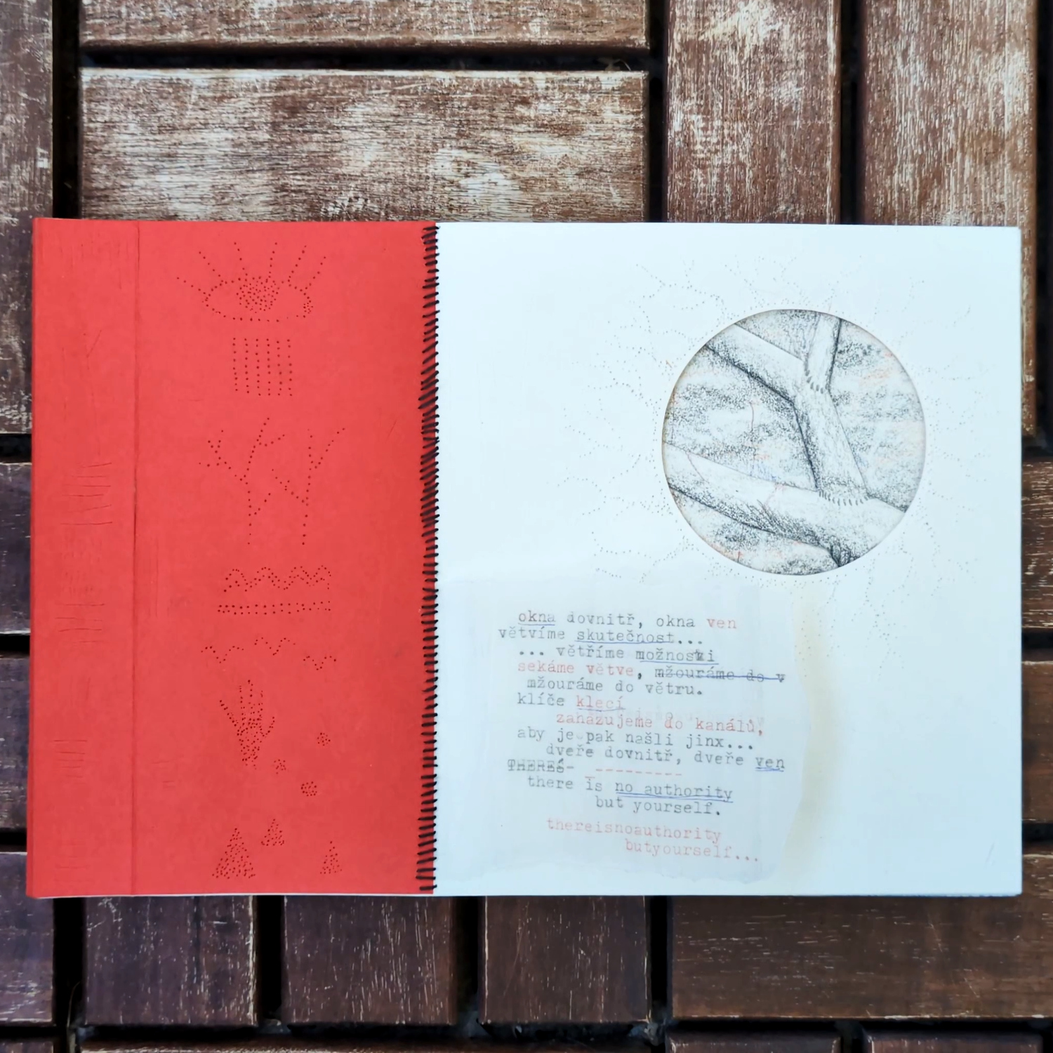 Mžourání do větru (Squinting Into The Wind) II Artist Book